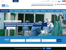 Tablet Screenshot of ckr.pl
